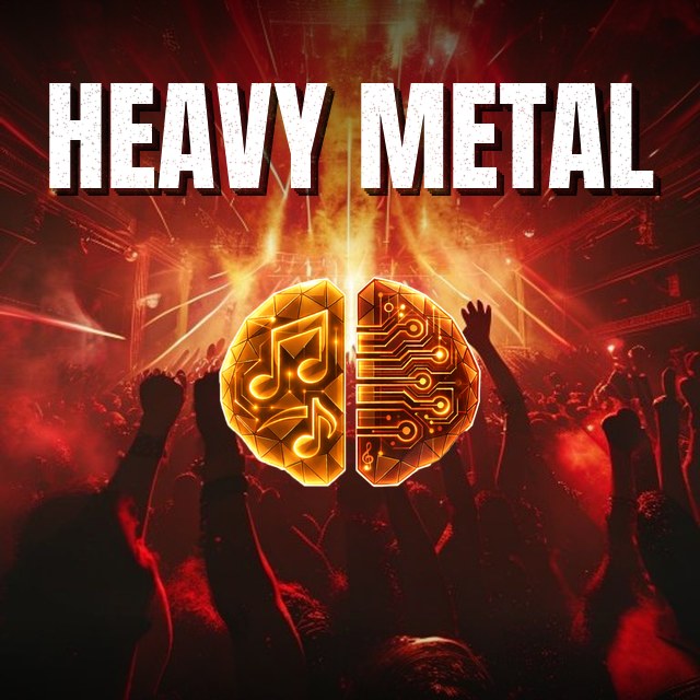 Heavy Metal Viral Radar playlist cover by Songbrain
